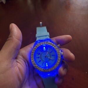 Blue LED Watch